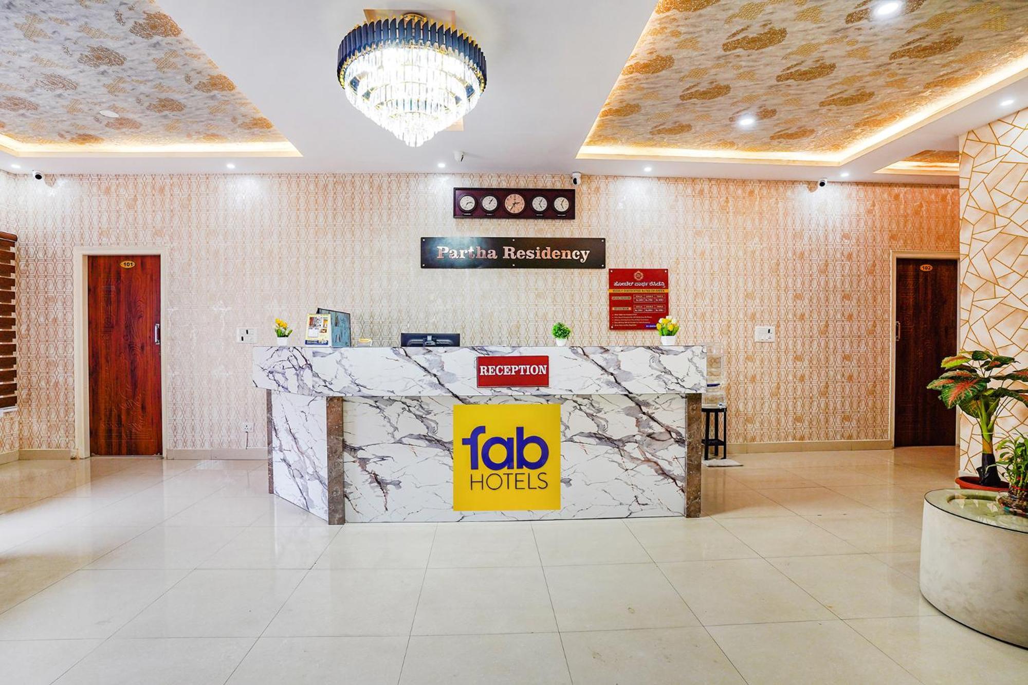 Fabhotel Partha Residency - Nr Iskcon Kr Puram Bangalore Eksteriør bilde