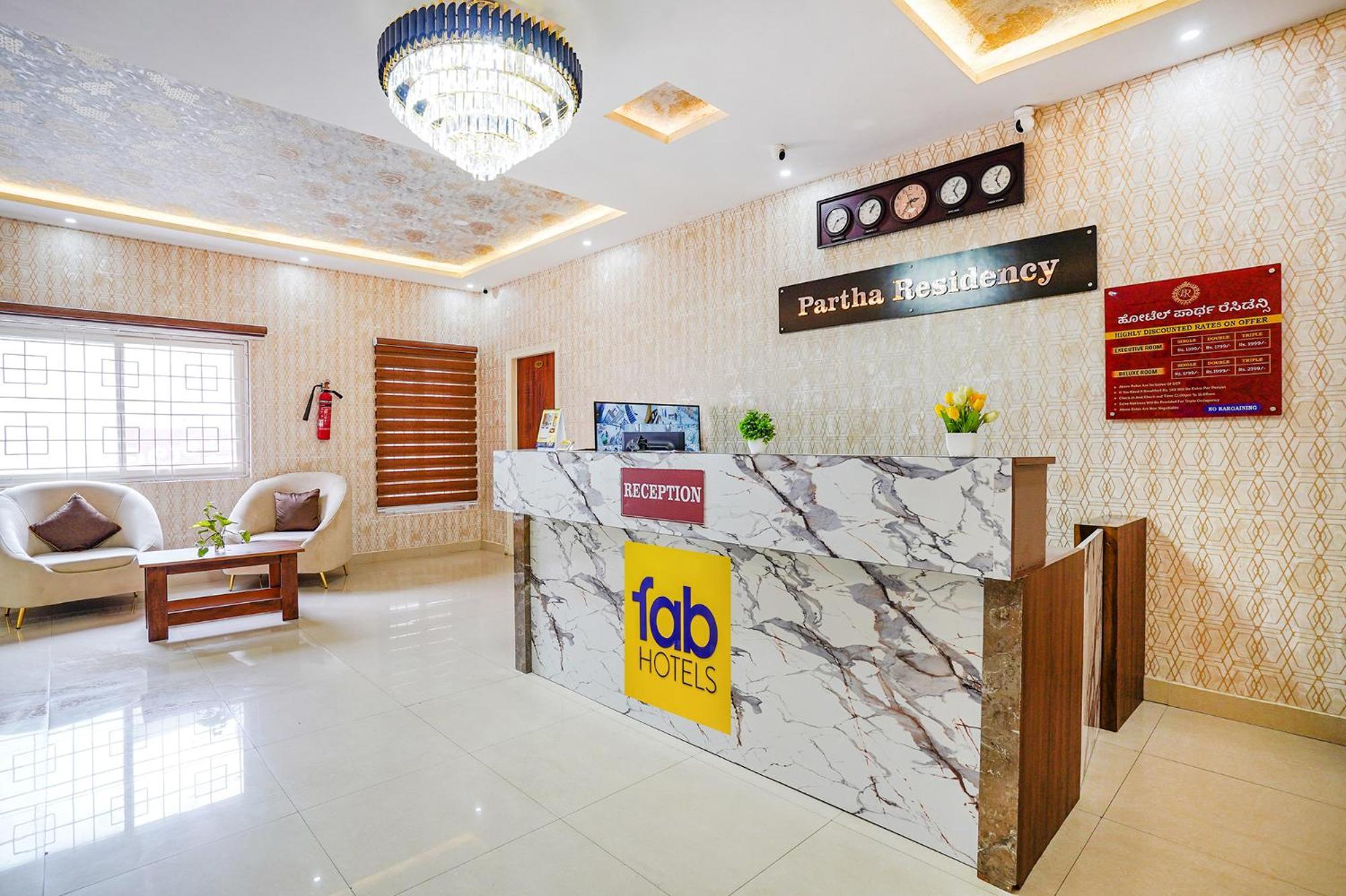 Fabhotel Partha Residency - Nr Iskcon Kr Puram Bangalore Eksteriør bilde